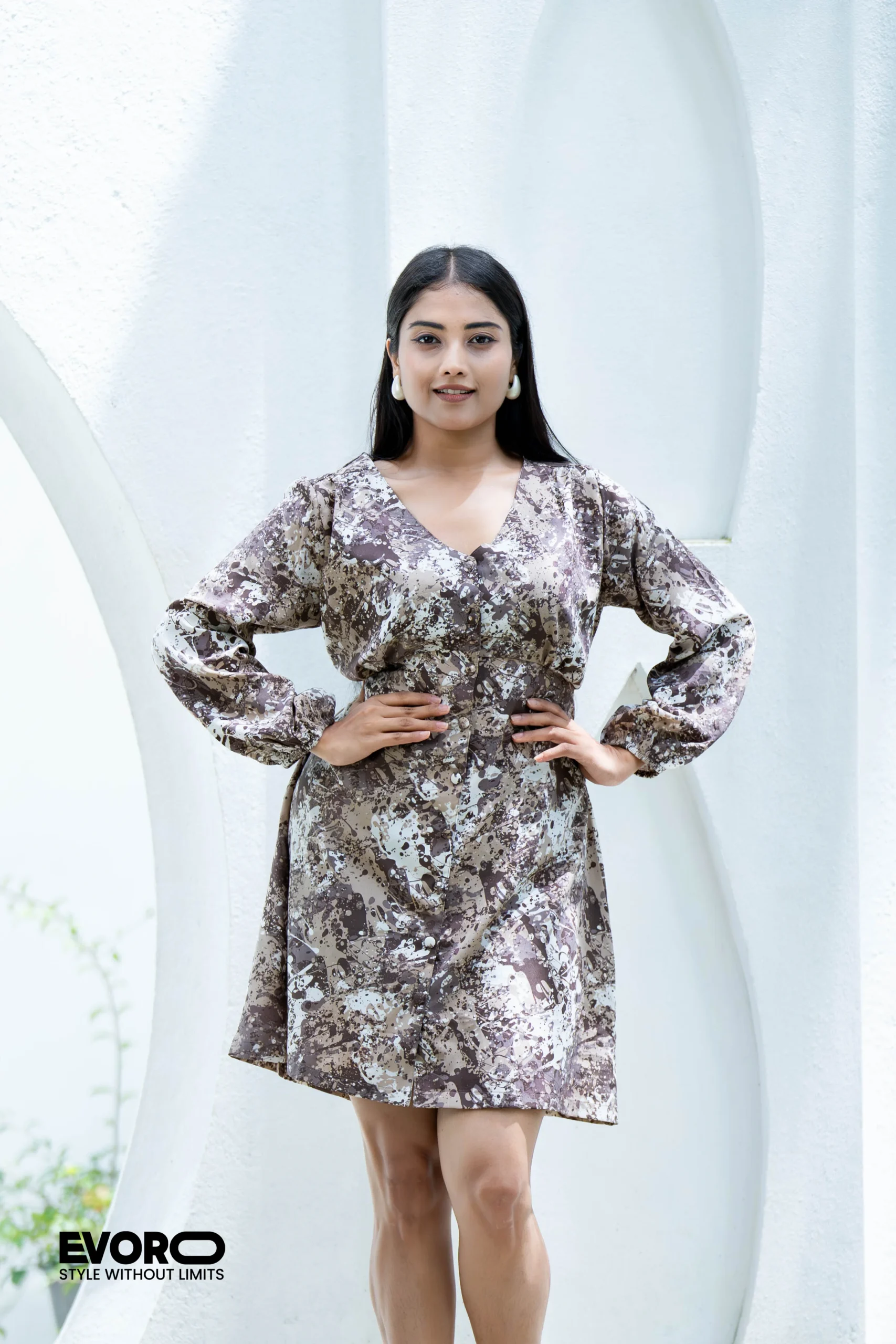 Button Down Midi Dress - Image 4