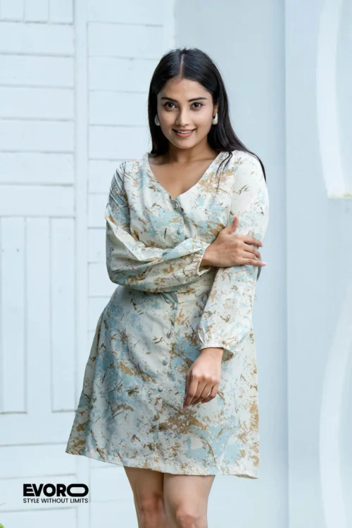 Button Down Midi Dress